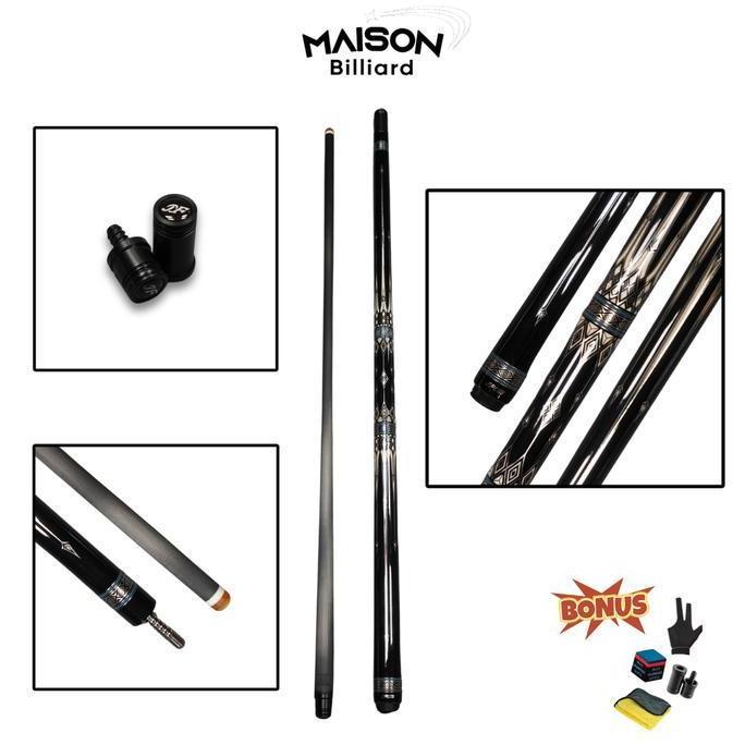 JFlowers Stick Billiard JF10-23 Original - Stik Billiard Jflower dengan Tip Moori