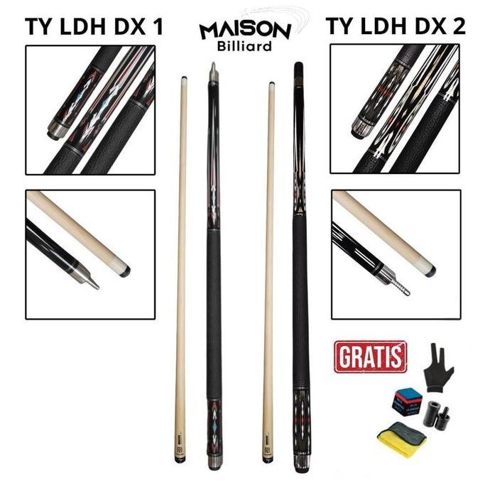TY LDH DX Series Stick Billiard By Fury Baru Low Deflection - LDH DX 1
