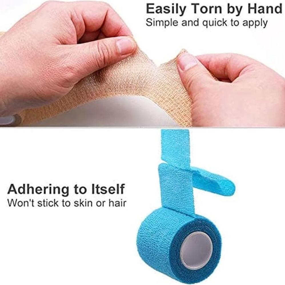 BEST SALE Finger Tape Perban Teping 5CM x 4.5M WristTape Taping Olahraga Sepak Bola Voli Voly Futsal