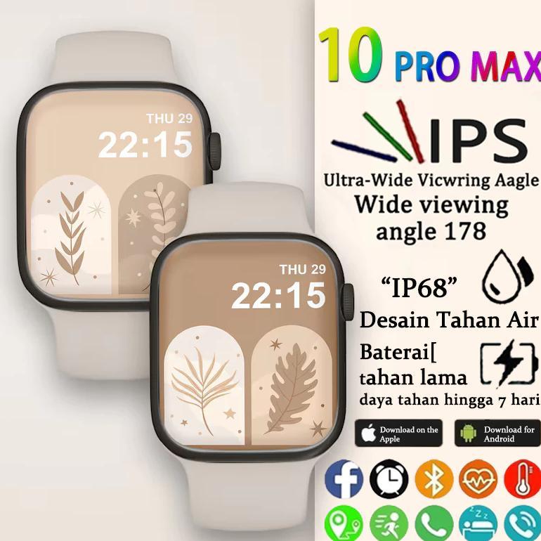 TERBARU [100% ORI COD] SAMSUNG SMARTWATCH 11&10 PRO MAX WATERPROOF BLUETOOTH CALL JAM SMARTWATCH WAN