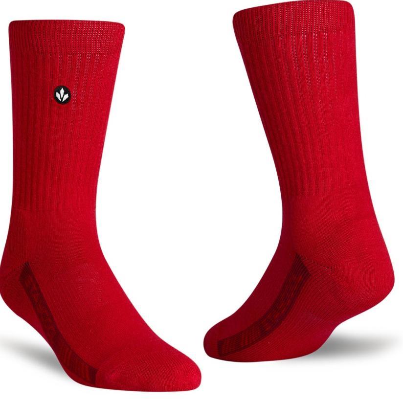 Staycool Socks Kaos Kaki Fashion Basic Og - Red Blood