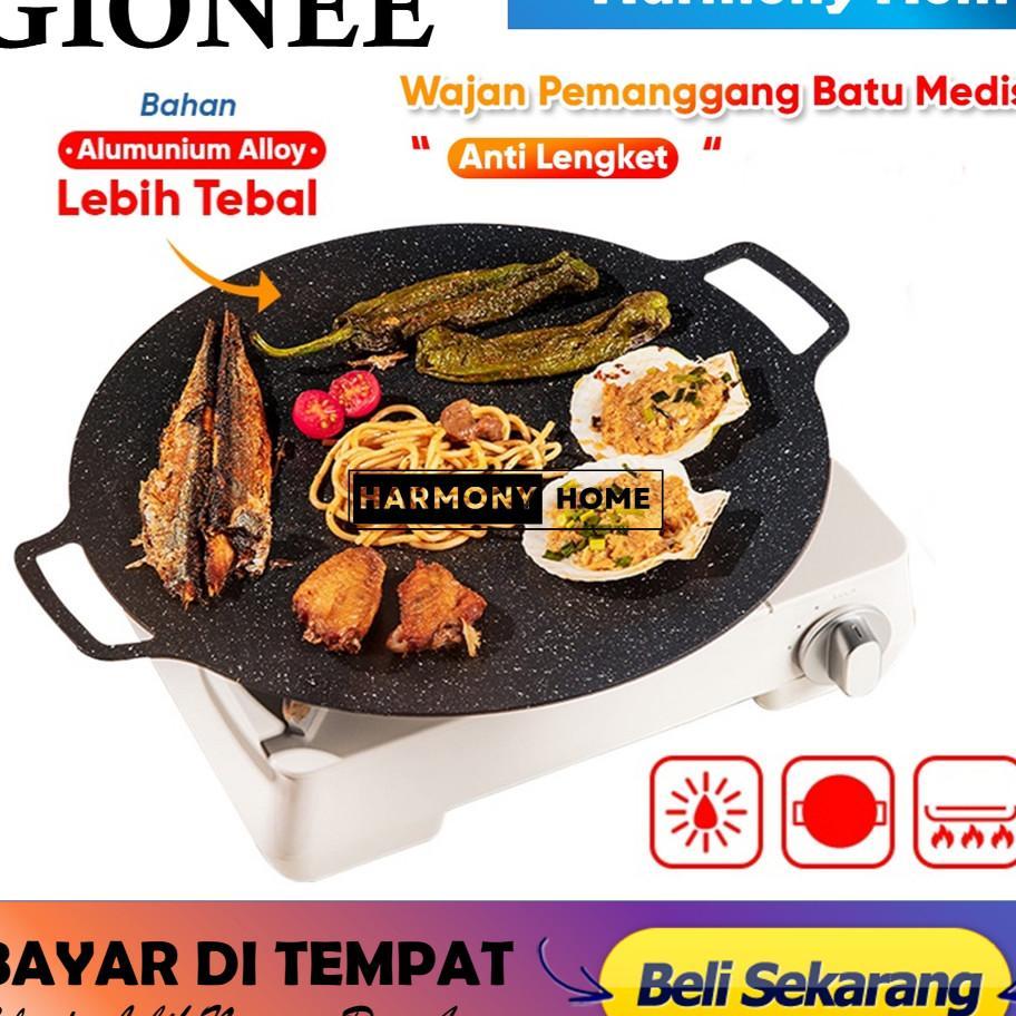 Pemanggangan Gionee 34 Cm Panggangan Gionee Baking Tray Grill Pan Korea 34 Cm Gionee Multi Grill Pan