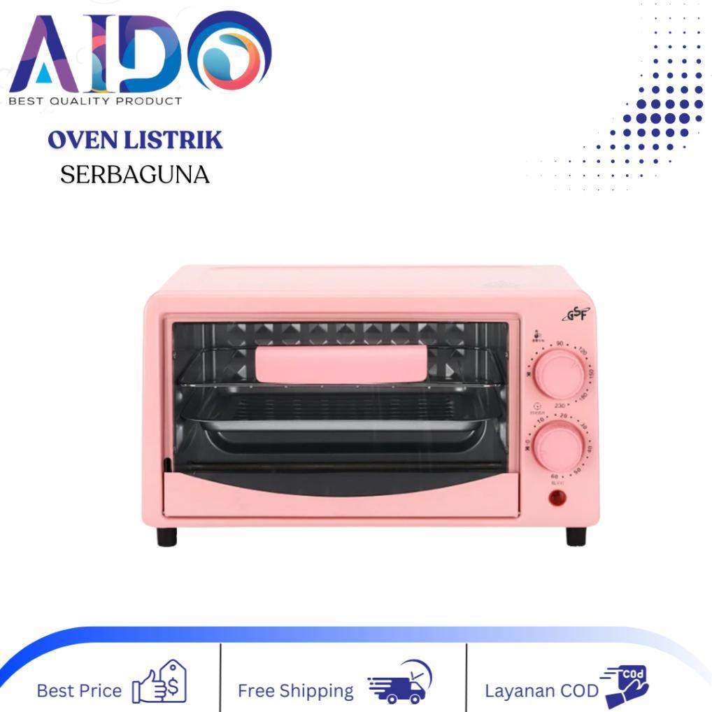 Aido Oven Listrik Panggang Daging Oven Baking Kue Kompor Listrik 12L Pemanggang Kue