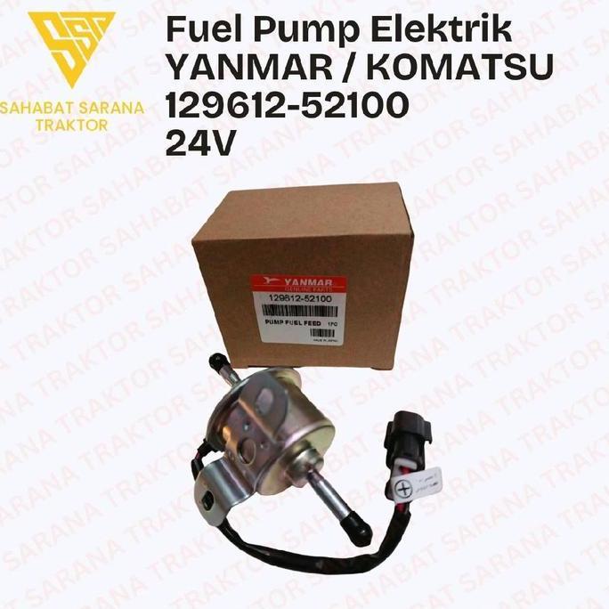 ELECTRIC FUEL PUMP 129612-52100 24VOLT YANMAR BARU