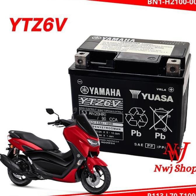 AKI KERING NMAX AEROX 155 LEXI FILANO YTZ6V GTZ7S NTZ6V GTZ6V YUASA MF READY