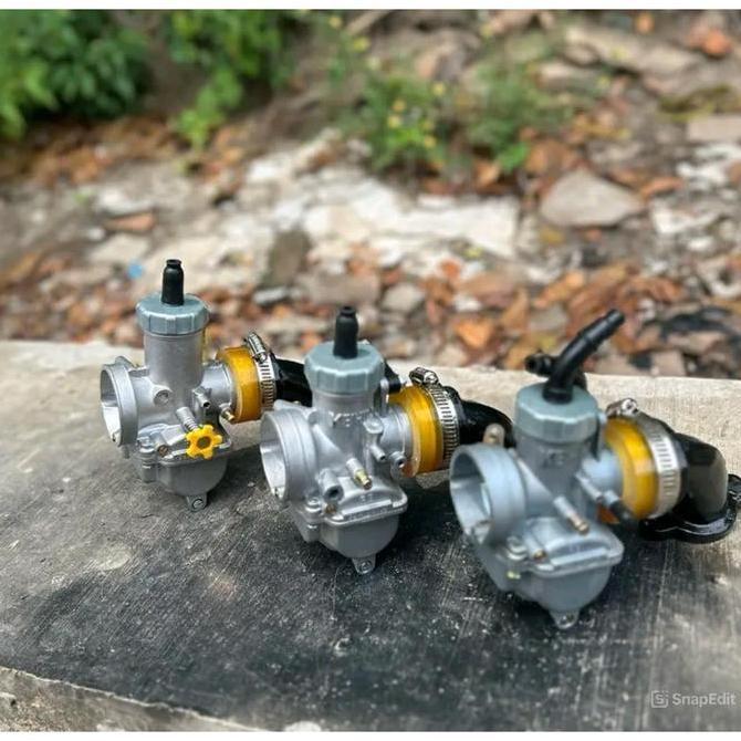 Carburator Keihin Nsr Kode 115 Plus Intake Manifold Manipol  Leher Angsa Karburator Karbu Keihin Pe 