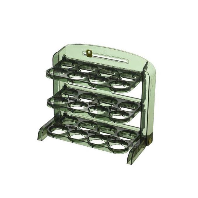 Rak Telur 3 Layers Egg Box/Kotak Penyimpanan Telur Rak Serbaguna 24 Lubang Plastik BS