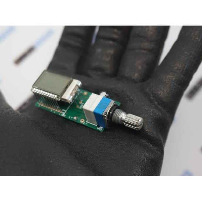 Modul PWM Senter Kepala Headlight LCD input Baterai 3.7V 18650