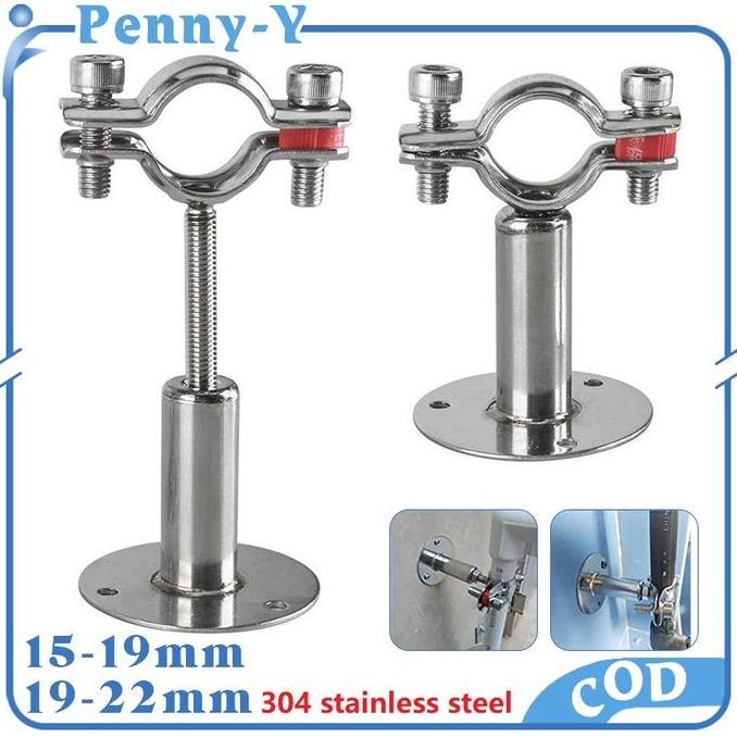 Clamp Pipa Stainless Adjustable Hanger Clamp Pipa Clamp Pipa Holder