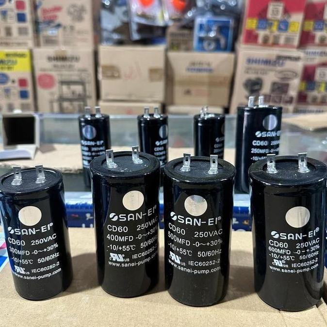 Kapasitor starting 100 200 300 400 500 600 mf uf 250 vac