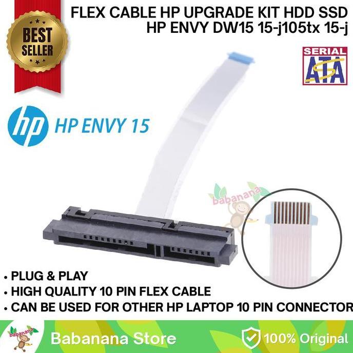 Kabel Adapter Konektor Fleksibel Hdd Sata 15-j105tx Dw15 Hp Envy 15