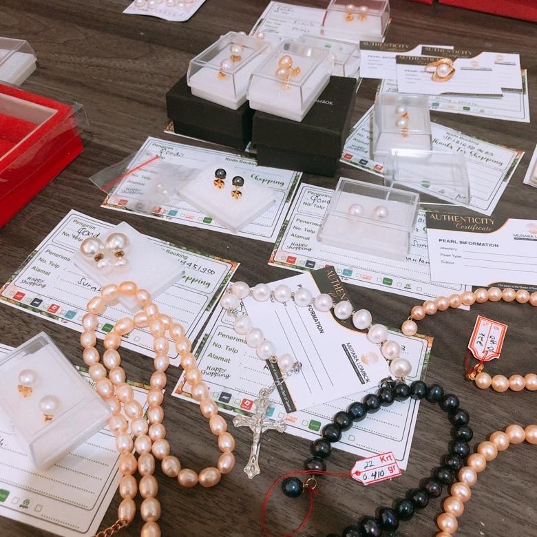 Promo Giwang 7Mm Mutiara Lombok Asli Dengan Desain Chic Dan Elegant | Anting Mutiara | Giwang Bhayan