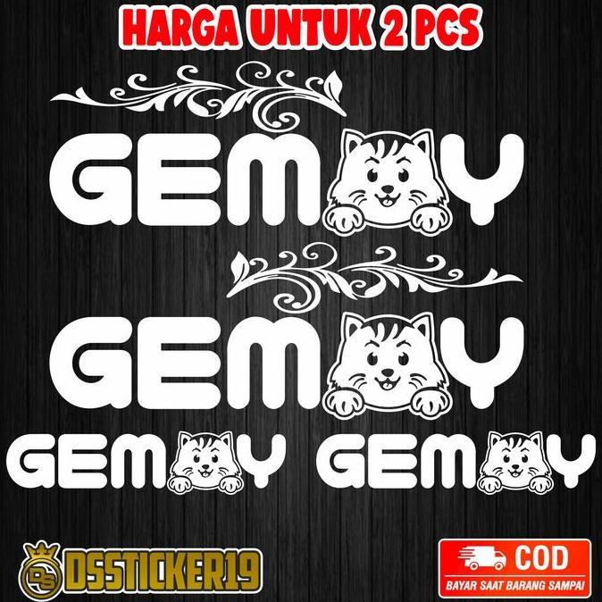 STICKER CUTTING GEMOY STIKER VARIASI MOTOR SCOOPY GENIO GRAND FILANO