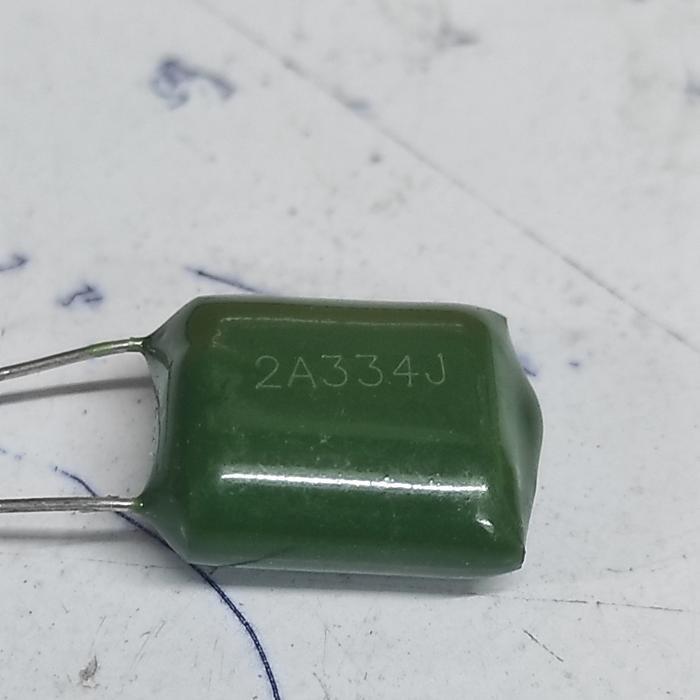kapasitor milar 334 330nf