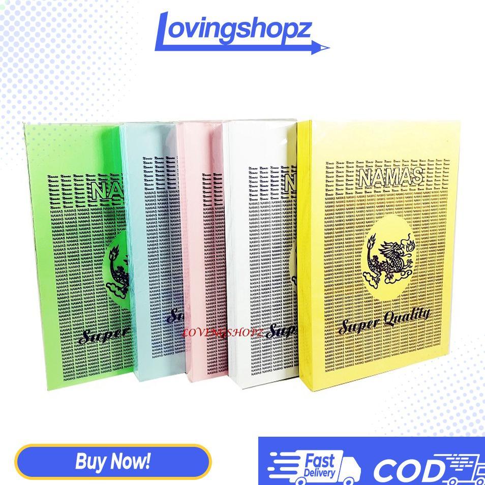 Kertas Hvs Warna Ukuran A4 60 Gram