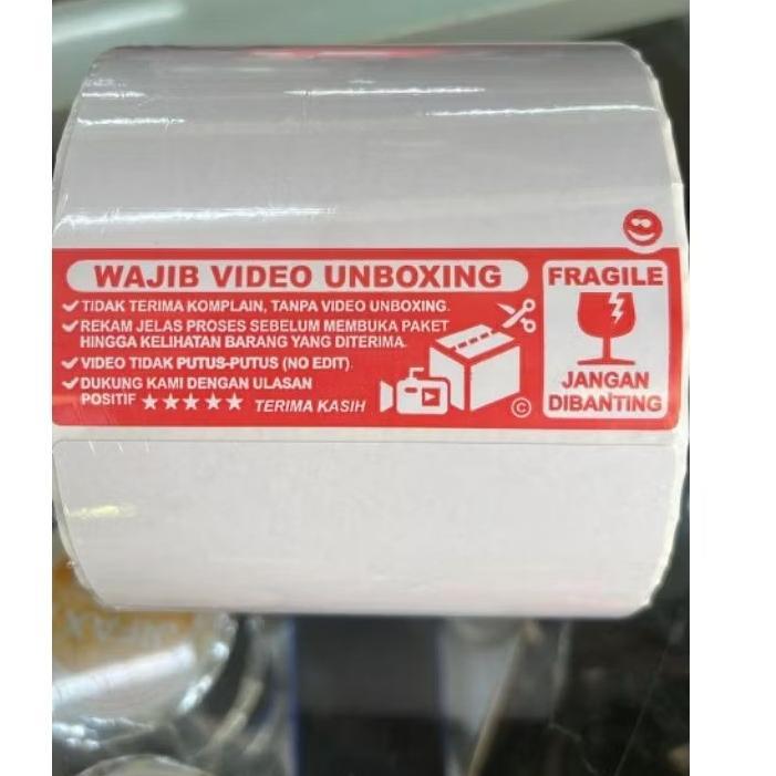 Label Sticker Shipping Label Awb Kertas Thermal 100X150 500 Thermal Import Murah Bandung