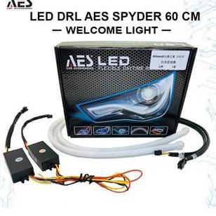 LAMPU ALIS DRL 60 CM AES SPYDER ALIS 30 CM RUNNING SPYDER| DRL SOFTLED 60 CM WELCOME LHT SEN RUNNING