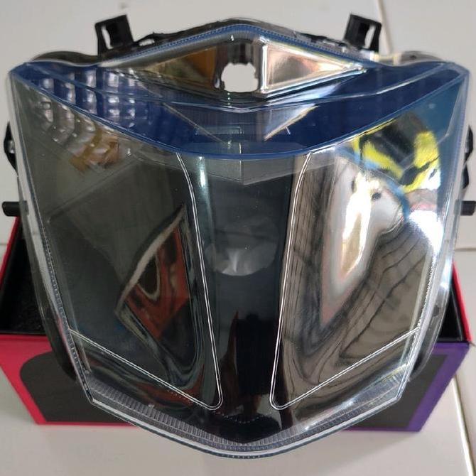 Lampu depan motor beat new biled h4