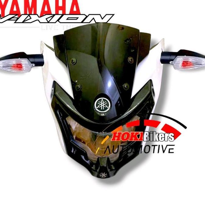 [PROMO] BATOK VIXION NVA Headlamp Batok kedok lampu depan Vixion New Advance PREMIUM ORlginal Lis la