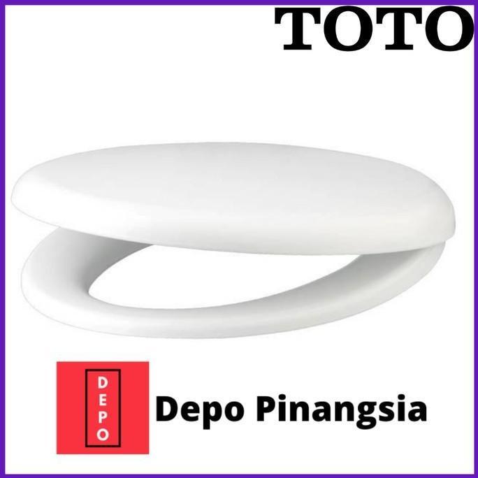 TOTO Tutup Kloset TC505 Plastic Seat and Cover Putih Non Soft Close untuk Model CW660NJ CW660NPJ CW4