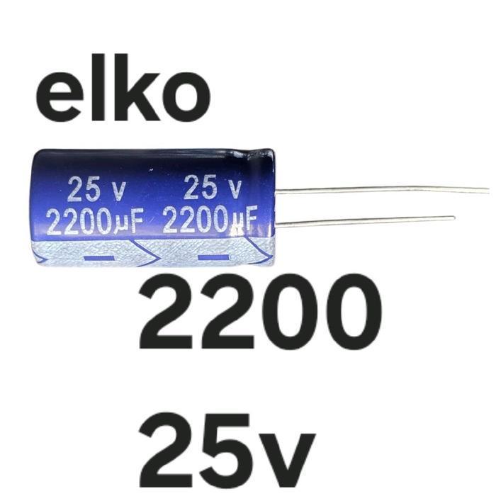GLOSIR 2200 uf 25v / elko elco 2200uf 25volt 2.200 uf 25v 25volt 25 v volt 25V2200UF 25V2.200UF 25V 