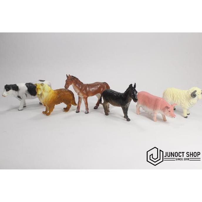 FIGURE HEWAN PERTERNAKAN FARM ANIMAL BEST Q - MAINAN MAKET MINIATUR JUN27