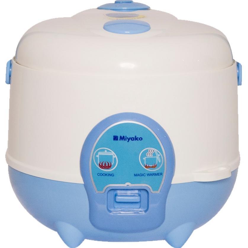 PROMO TERBARU Miyako MCM606B / MCM606B SBC Rice Cooker Mini / Magic Com Kecil 0.6 Liter 3 in 1 Bonus