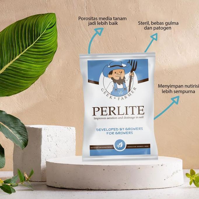 Geek Farmer - Media Tanam Perlite Premium