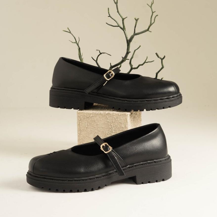 Dianable - Marion Black Loafers Sepatu Wanita