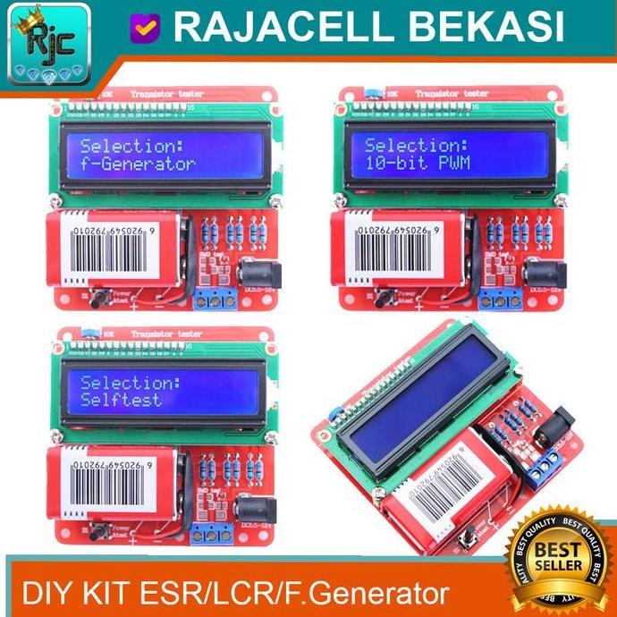 DIY KIT ESR Meter LCR Meter Signal PWM Generator Frekuensi Meter [terbaik]