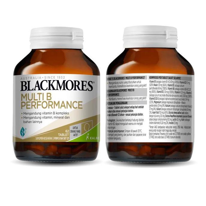 Kitman- Blackmores Executive B Multi B Performance B Complex Kompleks 60 Tablet 30 Tablet