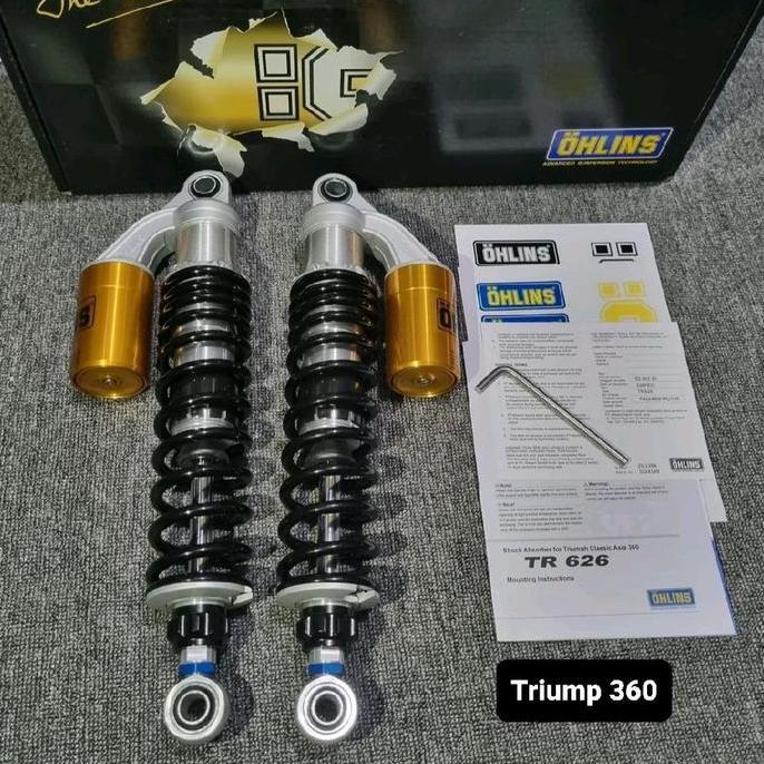 SOK SHOCKBREAKER OHLINS TR626 TR626 TRIUMPH ASIA 360 GARANSI RESMI