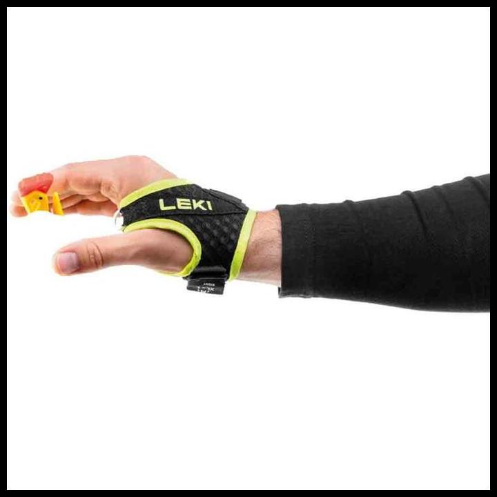 Harga Promo Leki Shark Frame Strap Mesh - Black/Neon Yellow
