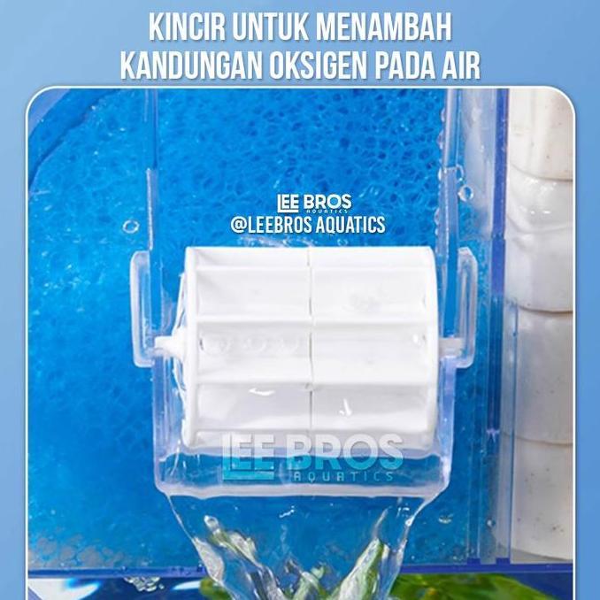 Mycats- Filter Aquarium Bulat / Fish Bowl Filter / Aquarium Bulat / Fish Bowl