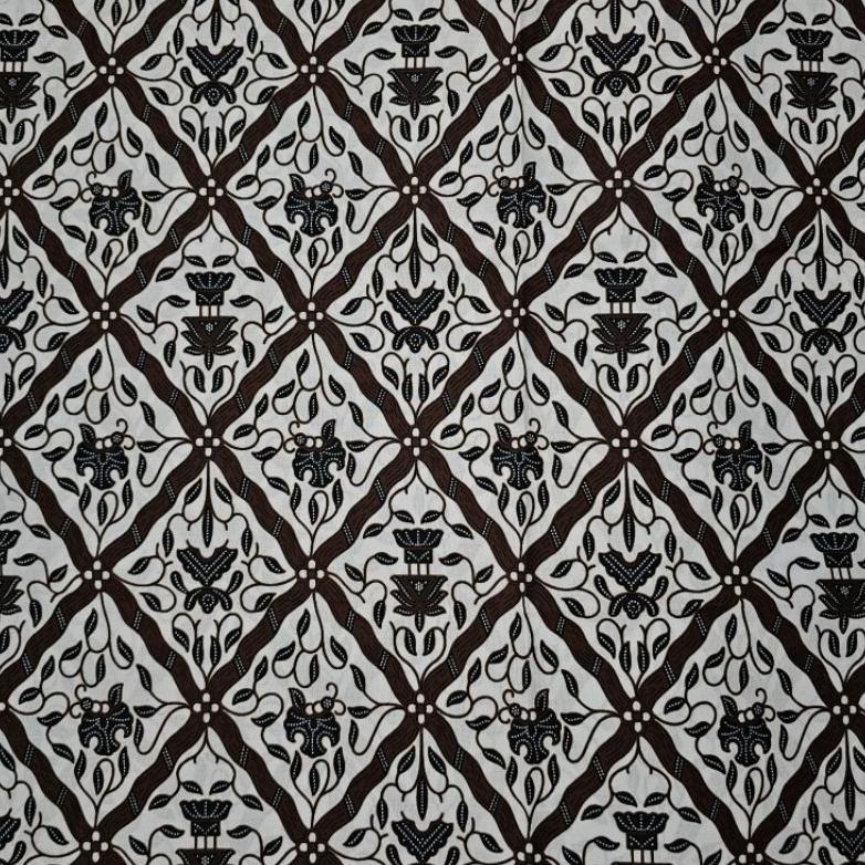 AG - Kain Panjang Batik Jarik Putih Barong