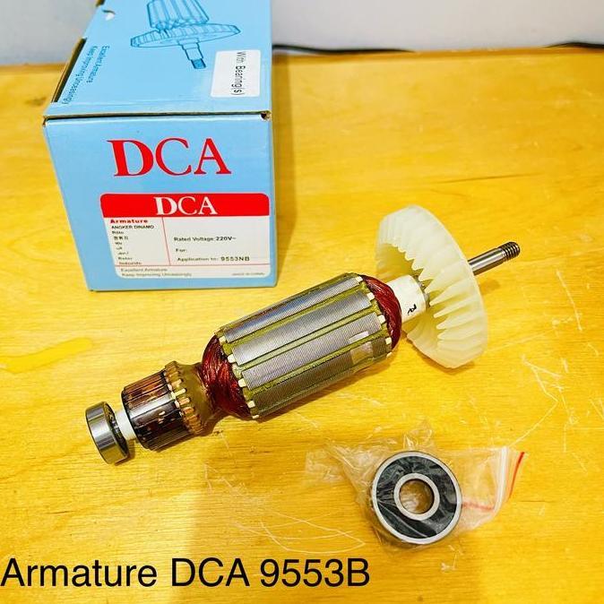 ARMATURE ANGKER MAKITA 9553B / 9553 B UNTUK MESIN GERINDA MAKITA 9553B PREMIUM