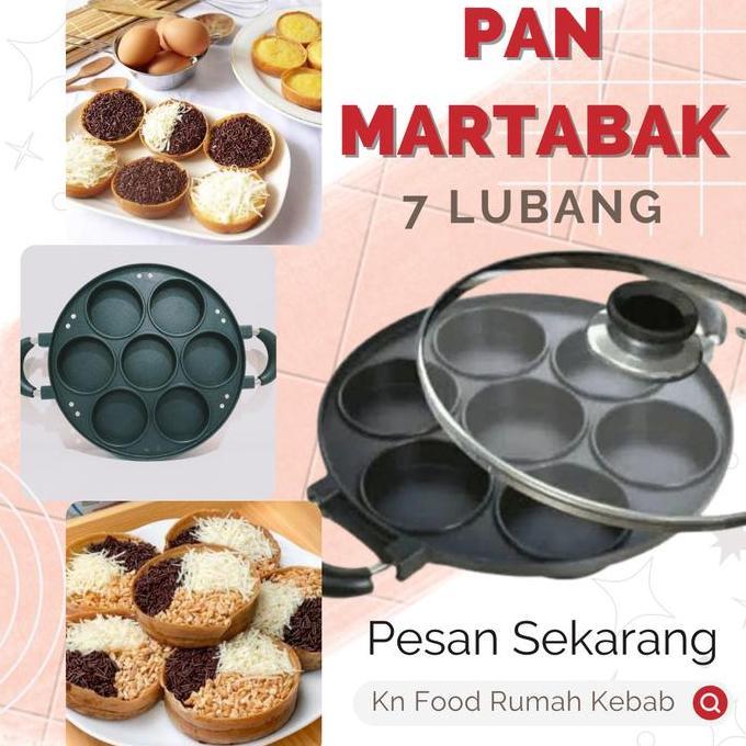 Pan Martabak Mini - Snack Maker 7 Lubang - Loyang Martabak Mini