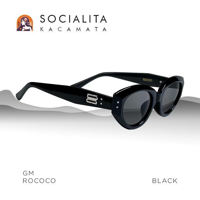 New- Gm-Rococo Kacamata (Buy 1 Get 5)Eksklusif & Premium Gift Box Kacamata Hitam Wanita/ Sunglasses/