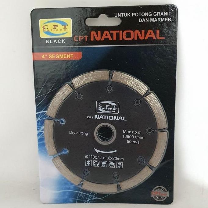 CPT DIAMOND WHEEL 4 INCH HITAM - MARMER & GRANIT RESTOCK