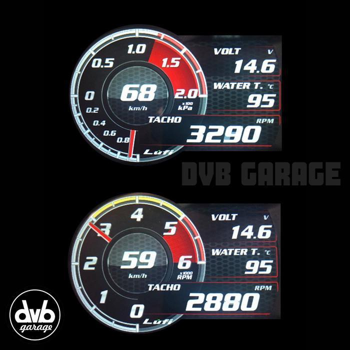 LUFI XF REVOLUTION OBD2 METER ORIGINAL - INDIKATOR MOBIL OBD DIGITAL ORIGINAL DAN TERPERCAYA