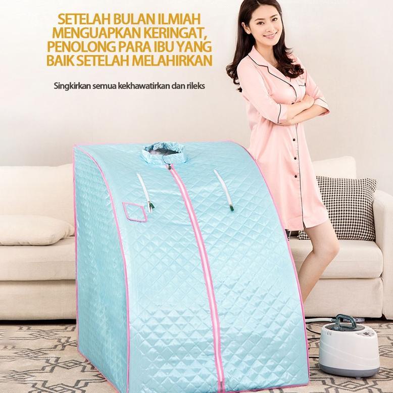 CUCI GUDANG PORTABLE STEAM SAUNA SAUNA PORTABLE ALAT PELANGSING TUBUH ALAT SAUNA ROOM ALAT SAUNA  SL