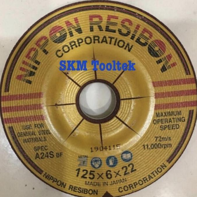 BATU GURINDA POLES 5" NIPPON RESIBON (5" X 6) READY