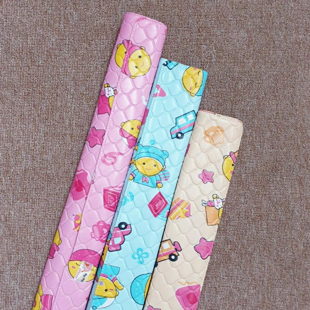 new perlak bayi mei-mei 70x50cm polos | perlak print | alas ompol bayi | perlak bayi besar