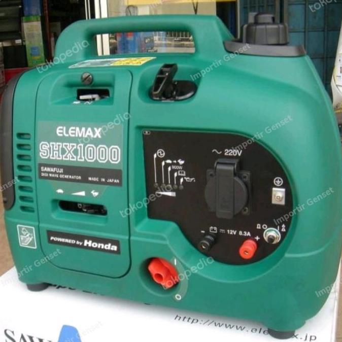 Genset Honda Elemax Portabel Inverter Shx1000 1 Kva