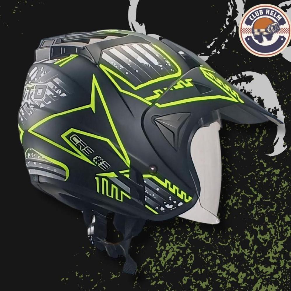 HOT SALE HELM DEWASA SNI MSR PRO SIGHT MOTOR CROSS UNISEX CEWE COWO