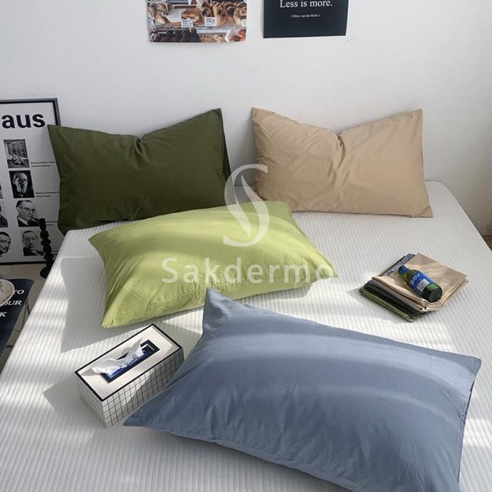 Best Deals Sarung Bantal Besar 50X70, Sarung Bantal Resleting 50X70, Sarung Bantal Jumbo, Sarung Ban