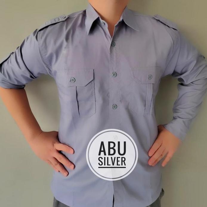 Seragam Baju Kemeja Panjang Trans TV Net TV Hitam Biru Navy PDH PDL