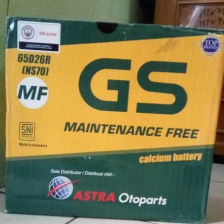 Aki Mobil Gs Mf NS70 AKI PHANTER,KIJANG SUPER,KIJANG KAPSUL ,TRUCK
