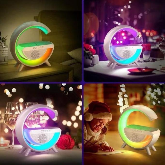 periperwy/ Speaker Bluetooth NixNox G1 lampu RGB Led Light 12model Meja Lampu Tidur Support Wirelles