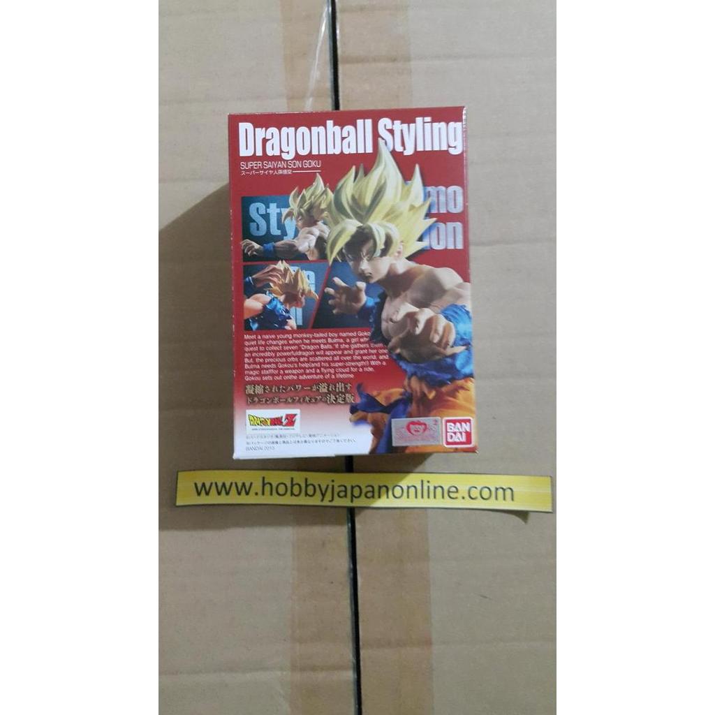mainan - Dragon Ball Styling Super Saiyan Goku Bandai Diskon